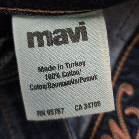 Mavi Sz. 27 New Molly Classic Bootcut in Indigo Bloomsbury 358 - Picture 13 of 16